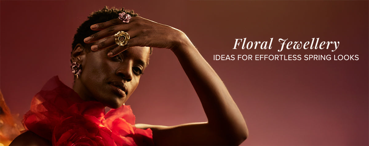 Best Floral Silver Jewellery for Spring-Summer Looks