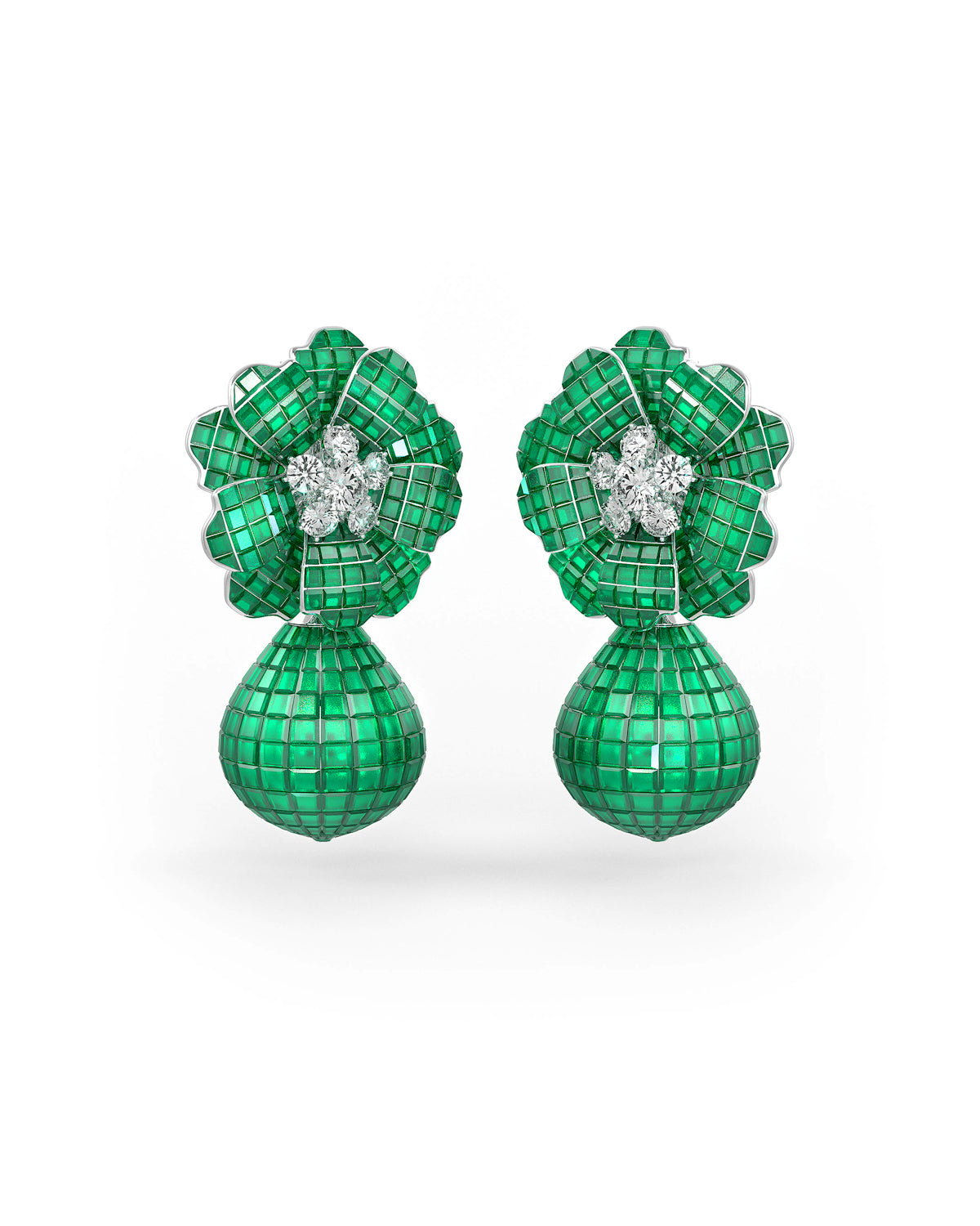 Forest Bloom Dangler Earrings