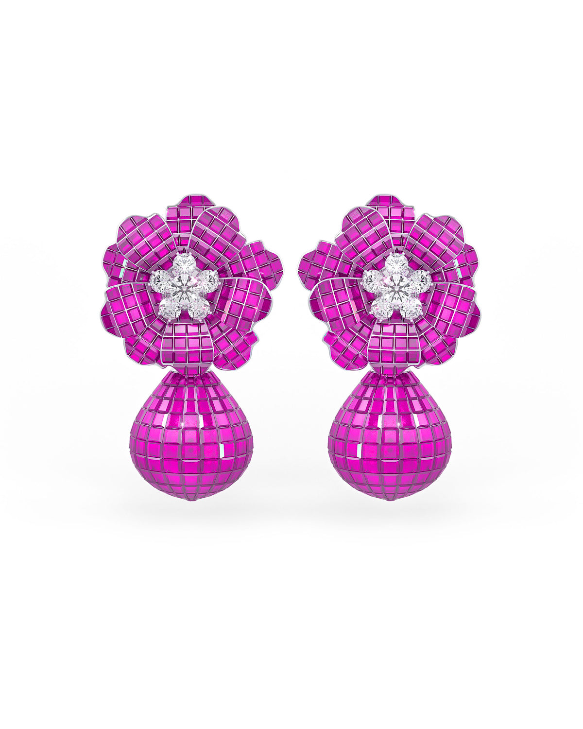 Forest Bloom Dangler Earrings