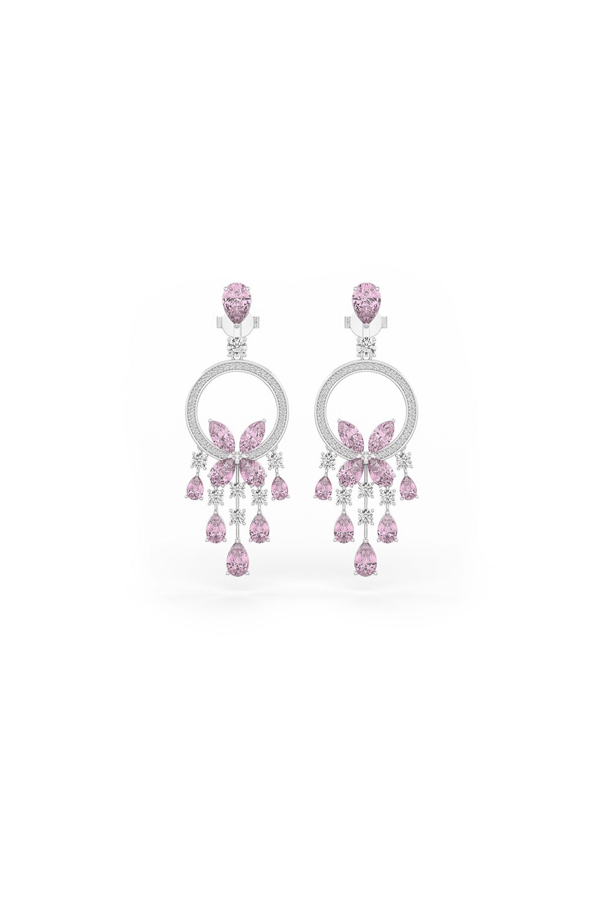 Grapevine Tear Dangler Earrings
