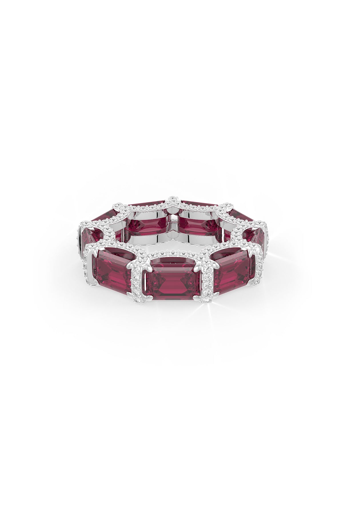 Radiance Eternity Band Wedding Ring