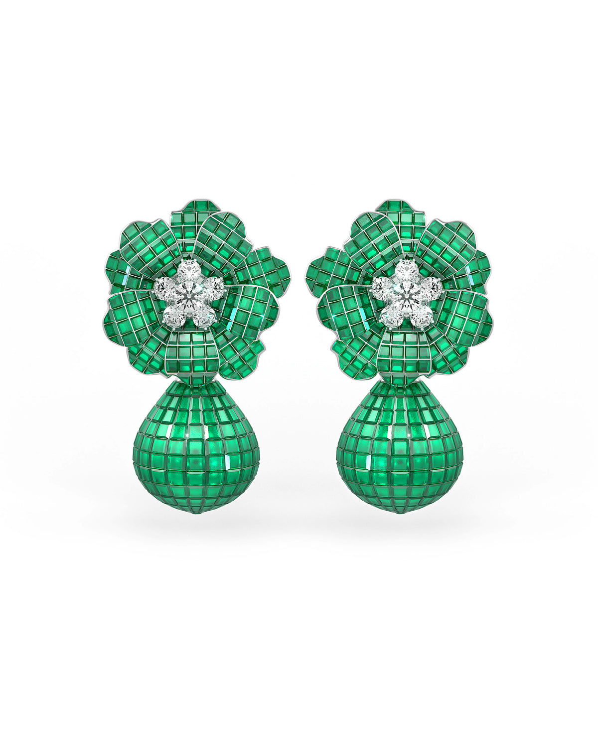 Forest Bloom Dangler Earrings