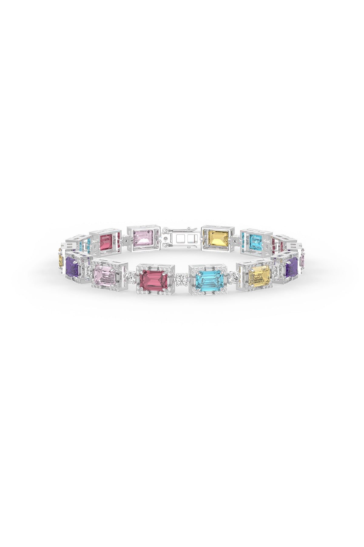 Kaleidoscope Dreams Tennis Bracelet