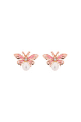 Mystic Butterfly Stud Earrings