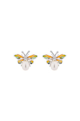 Mystic Butterfly Stud Earrings