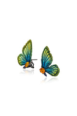 Mystic Butterfly Small Wing Earrings