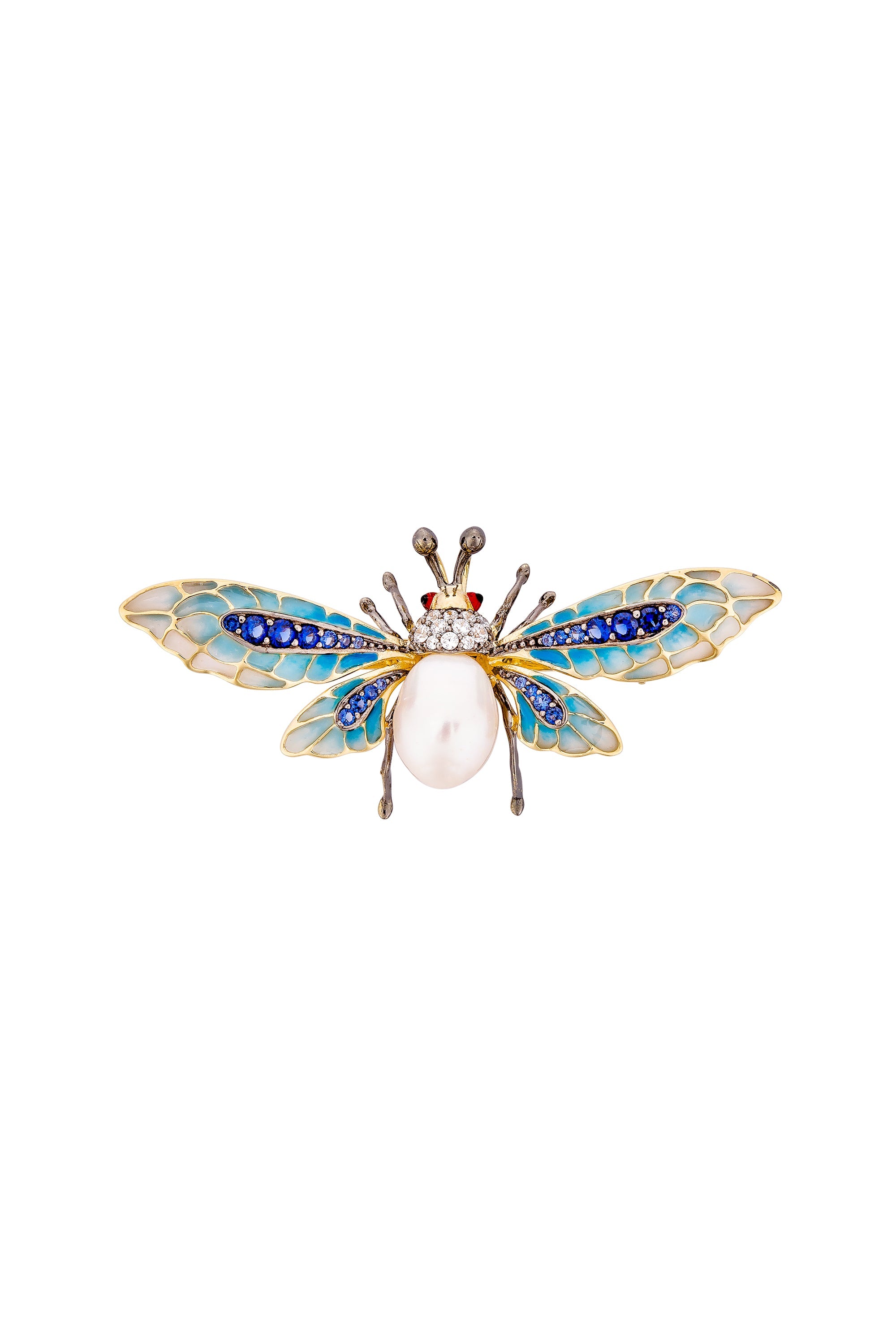 Pearlwing Harmony Statement Brooch