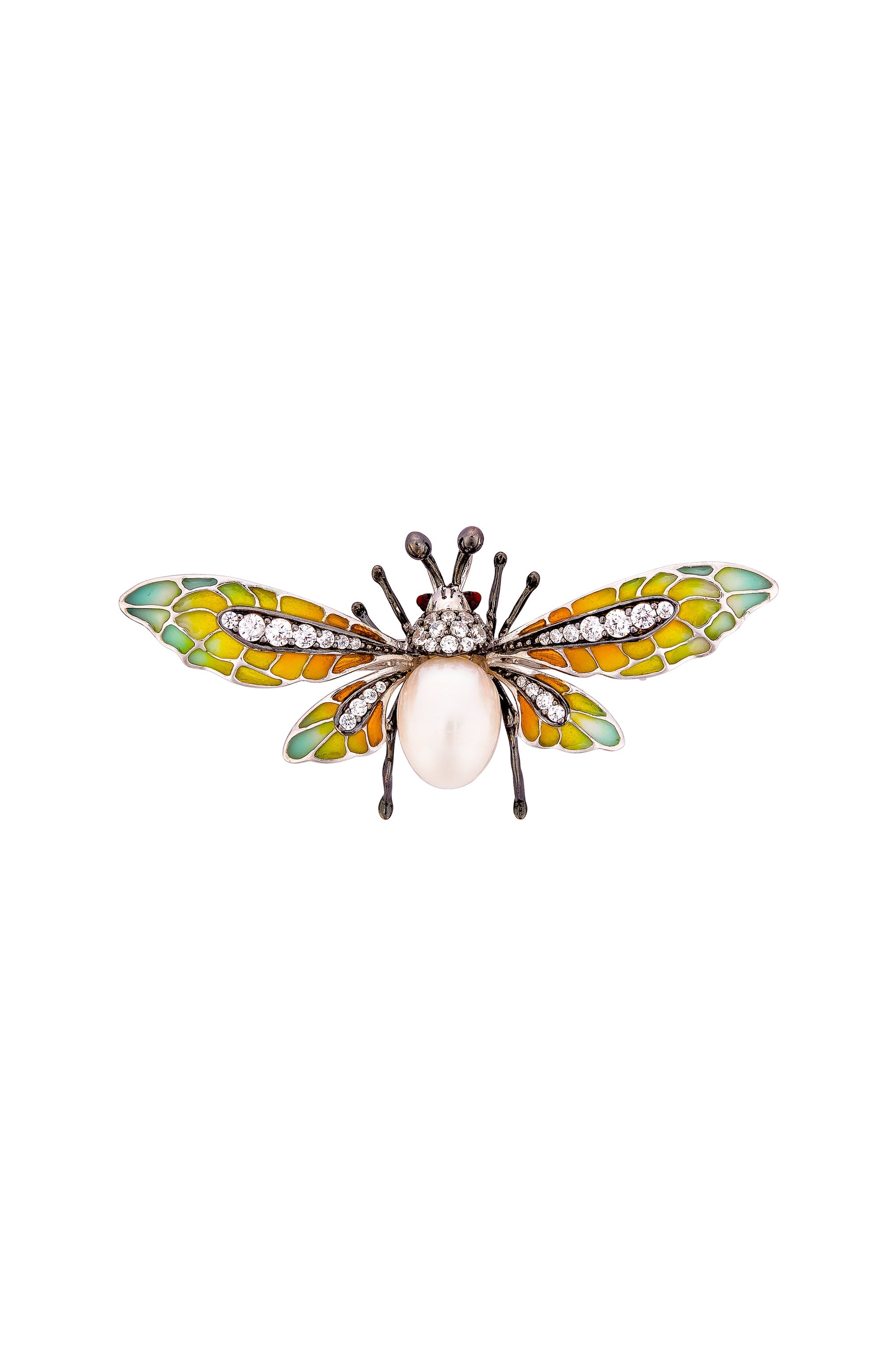 Pearlwing Harmony Statement Brooch