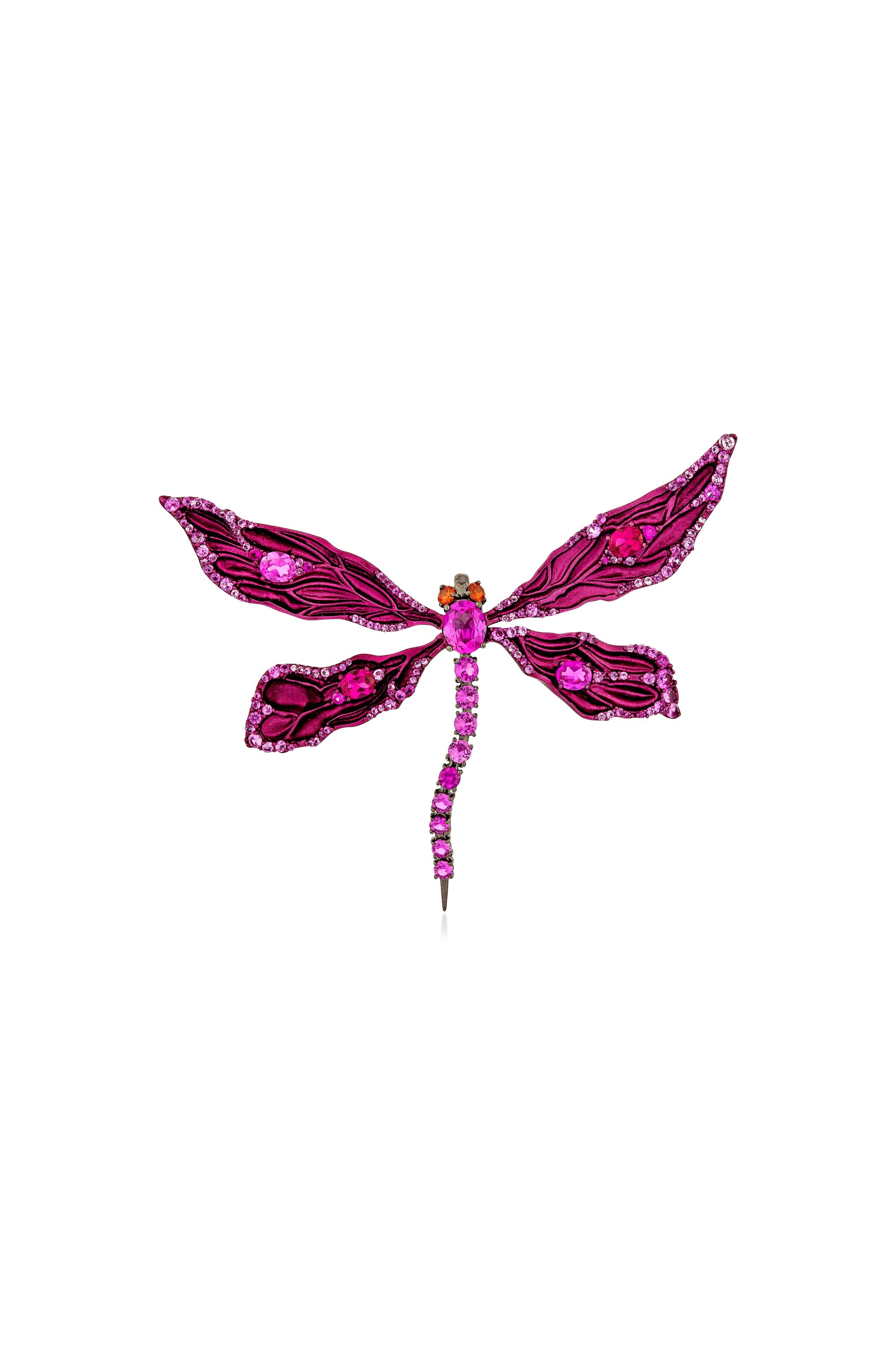 Starlit Dragonfly Small Statement Brooch