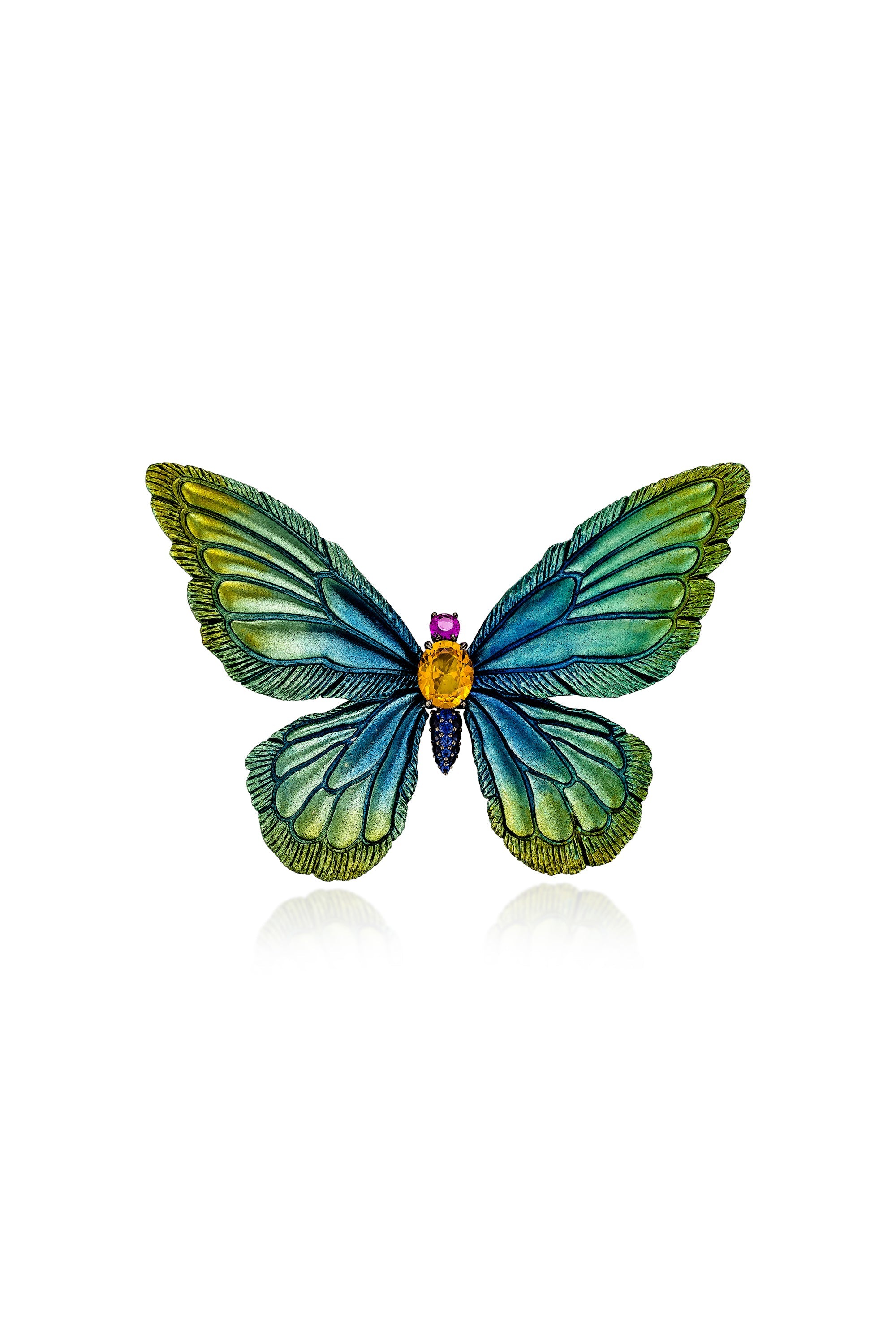 Mystic Butterfly Statement Brooch