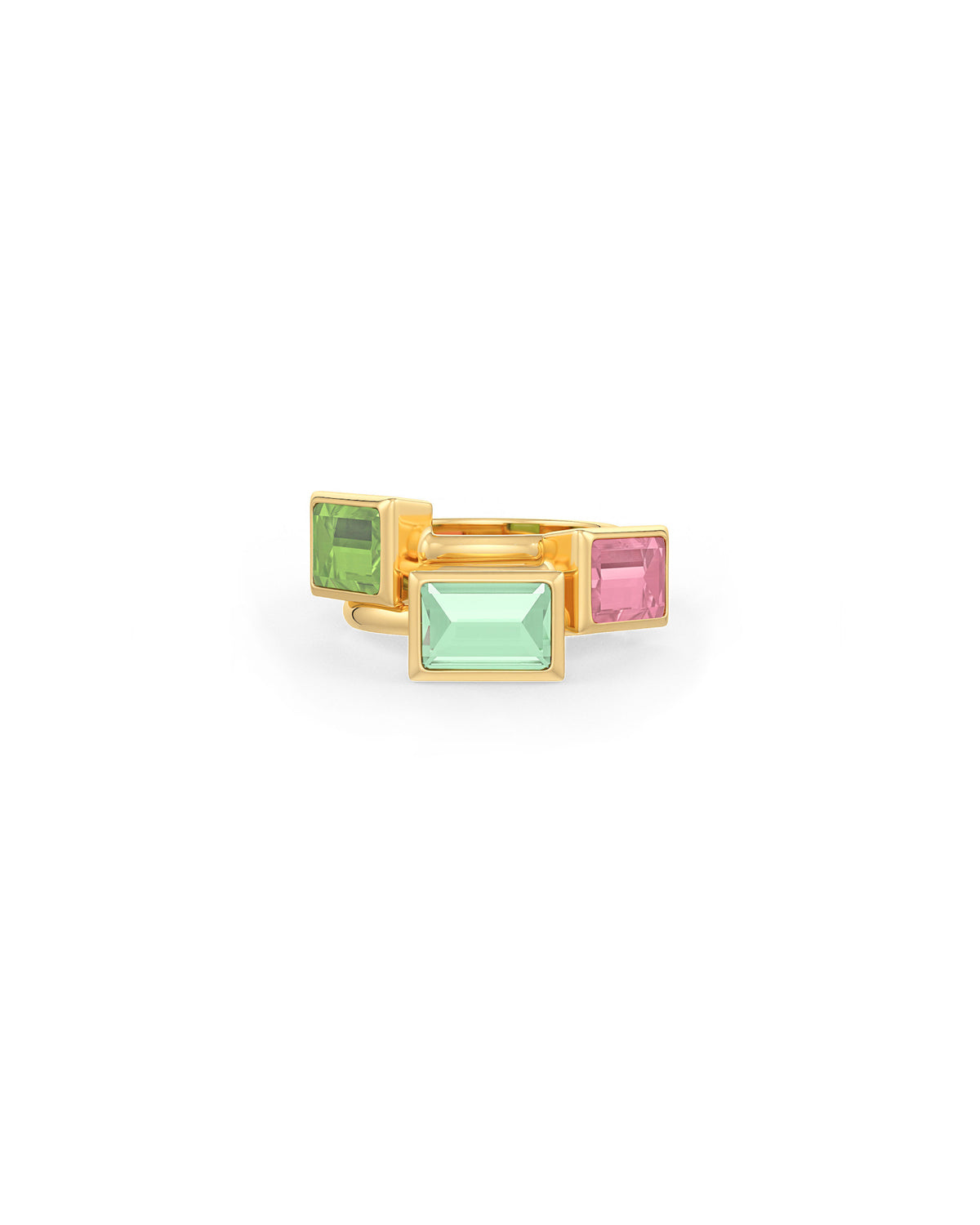 Santorini Sol Stack Rings