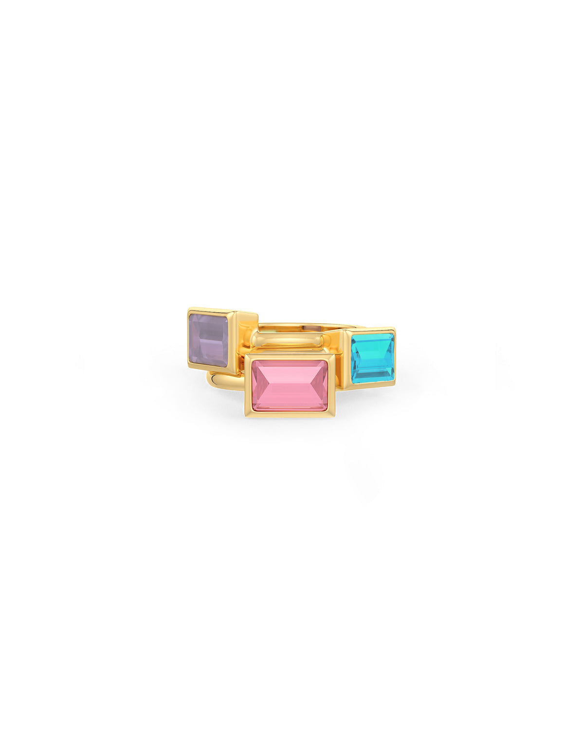 Santorini Sol Stack Rings