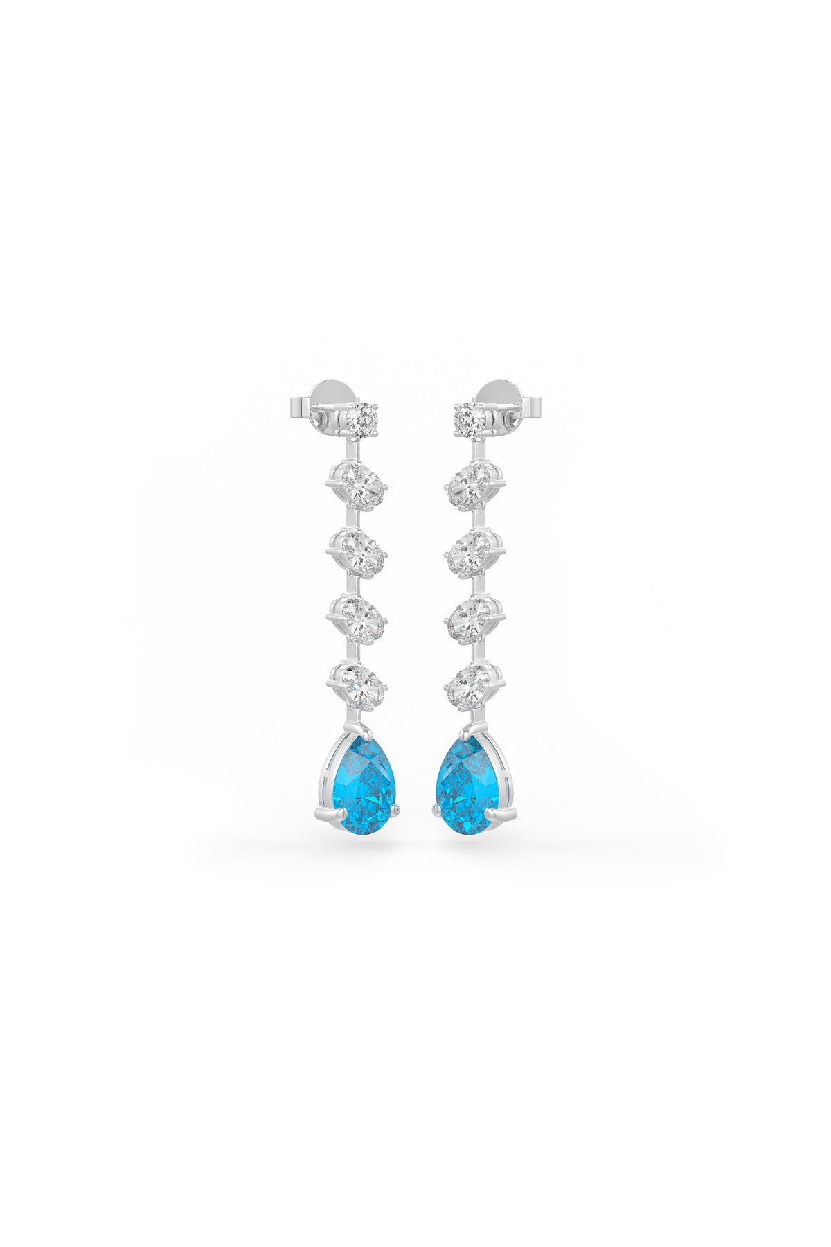 Lyra Cascade Dangler Earrings