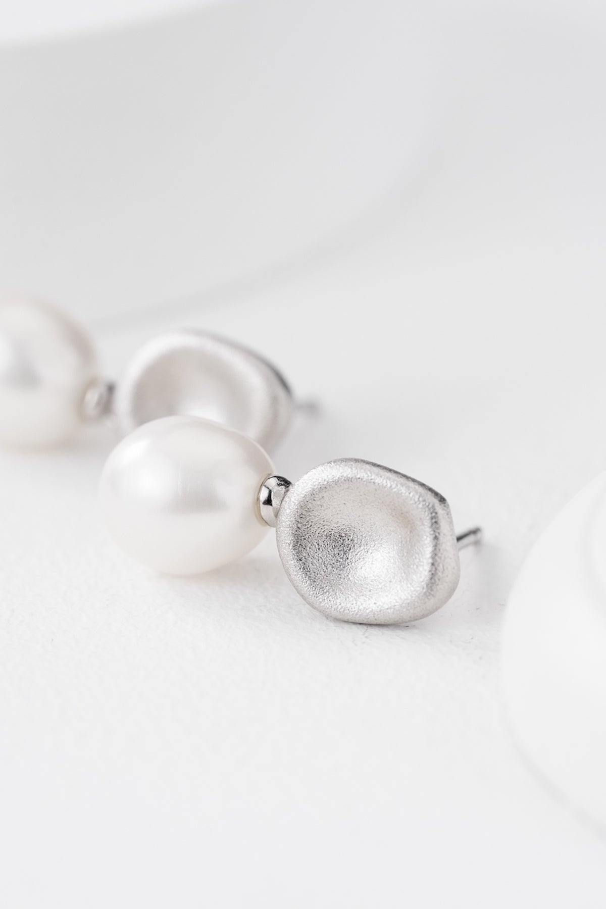Baroque Teardrop Pearl Earrings
