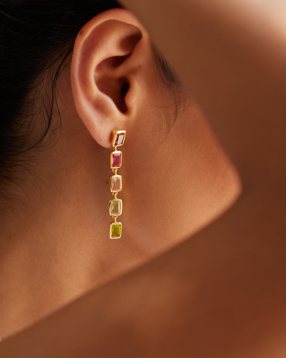 Soleil Glow Dangler Earrings
