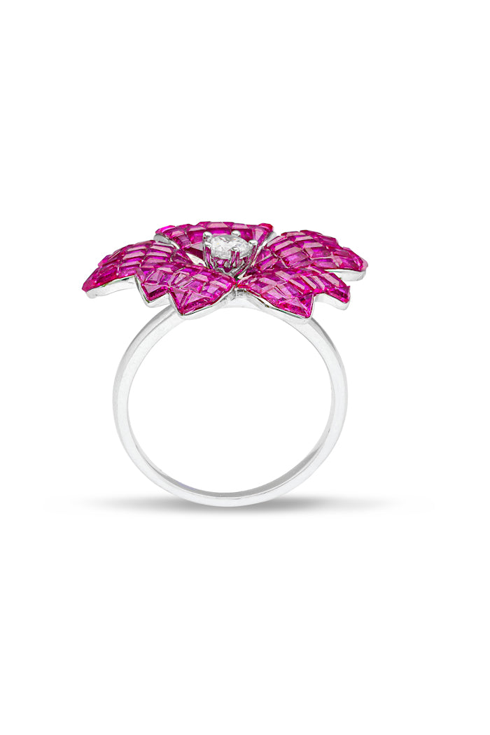 Enchanted Petal Symphony Ring