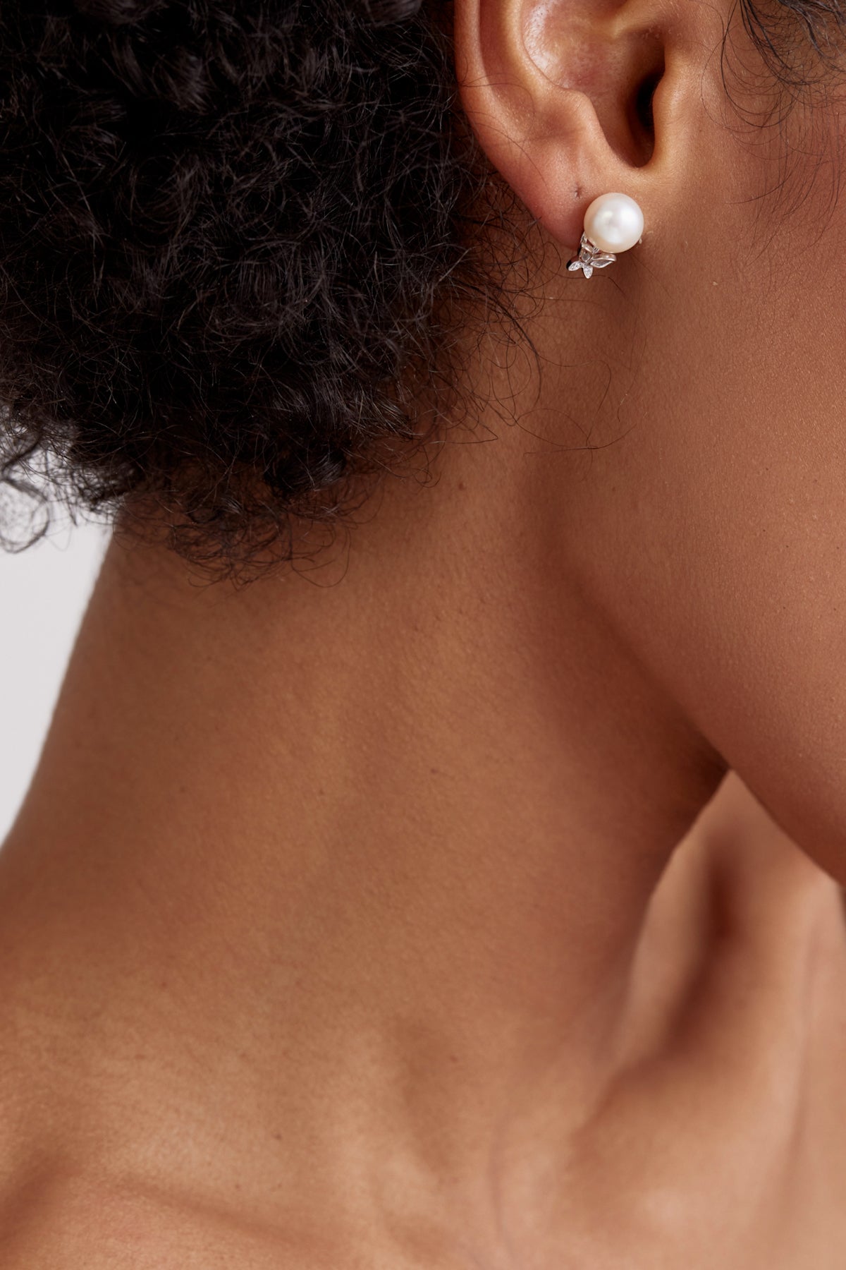 Brilliant Butterfly Pearl Earrings
