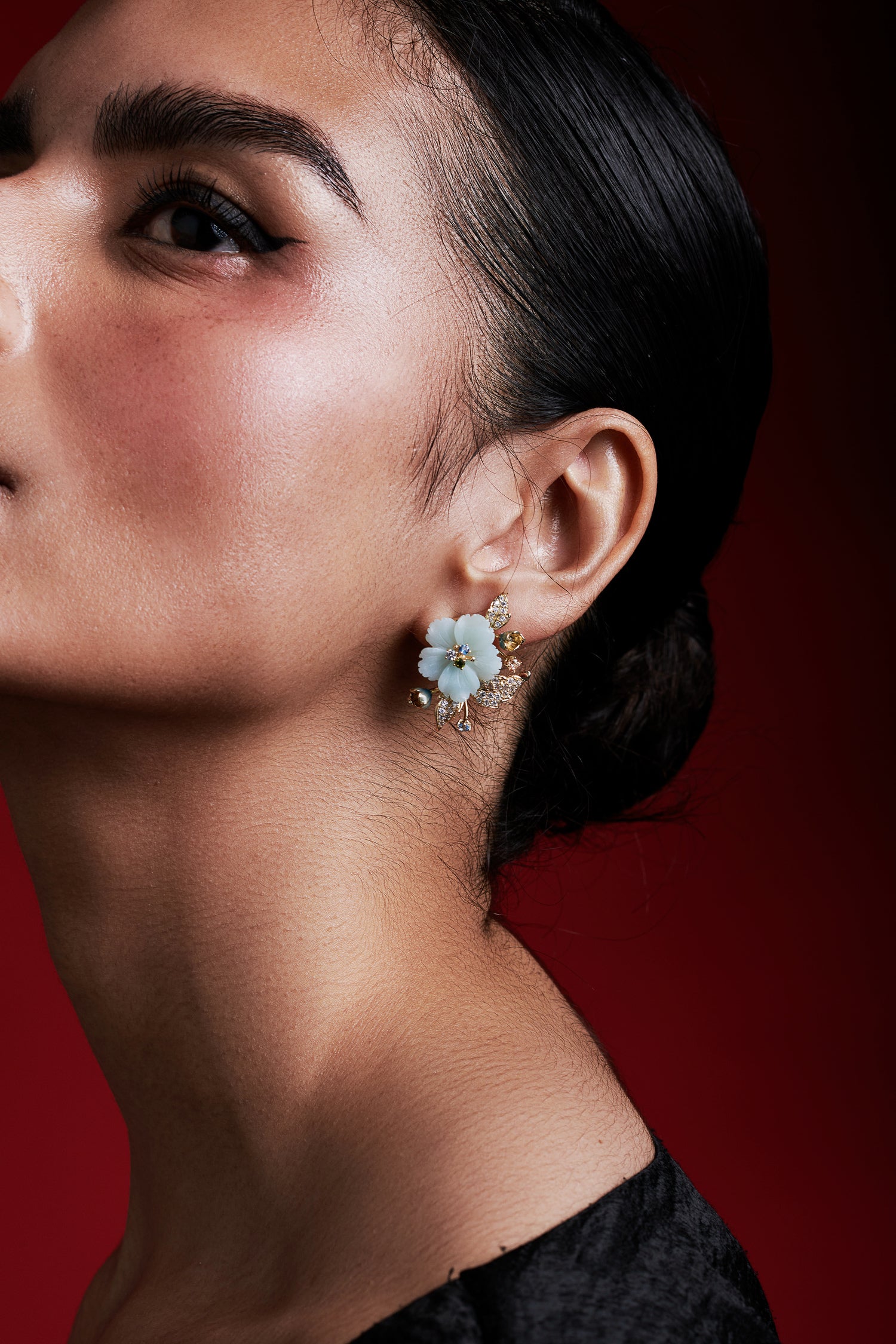 Azure Bloom Earrings