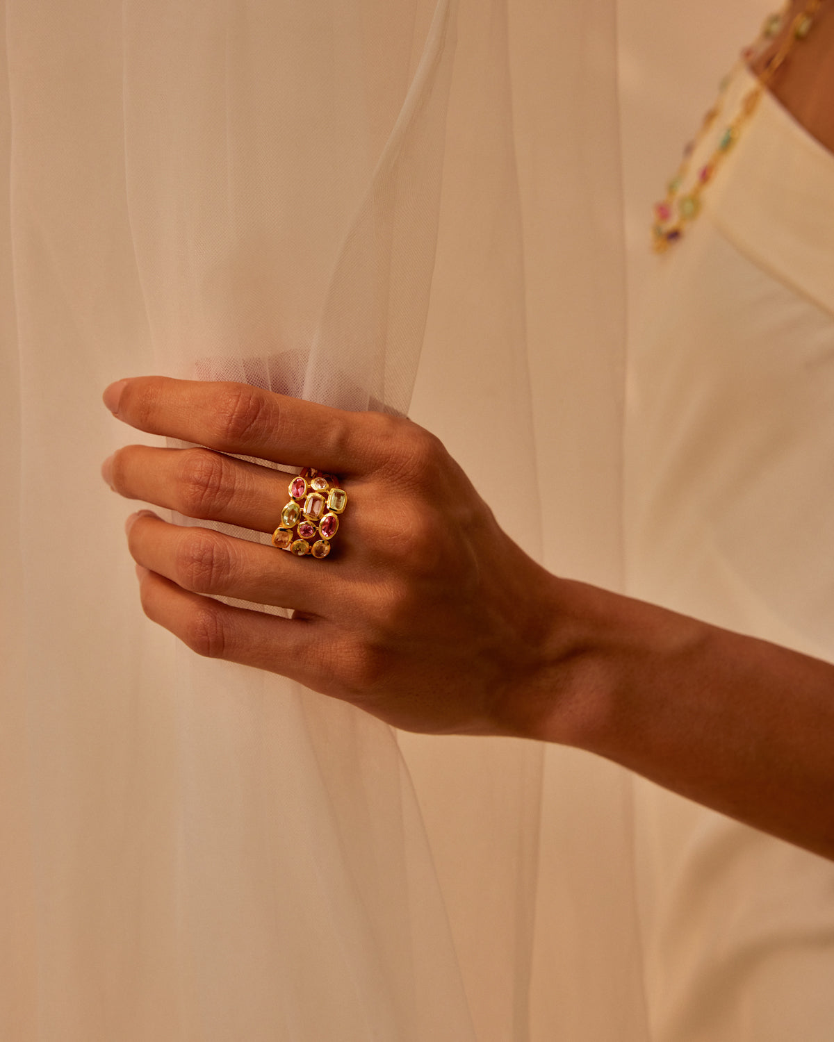 Aria Lattice Statement Ring