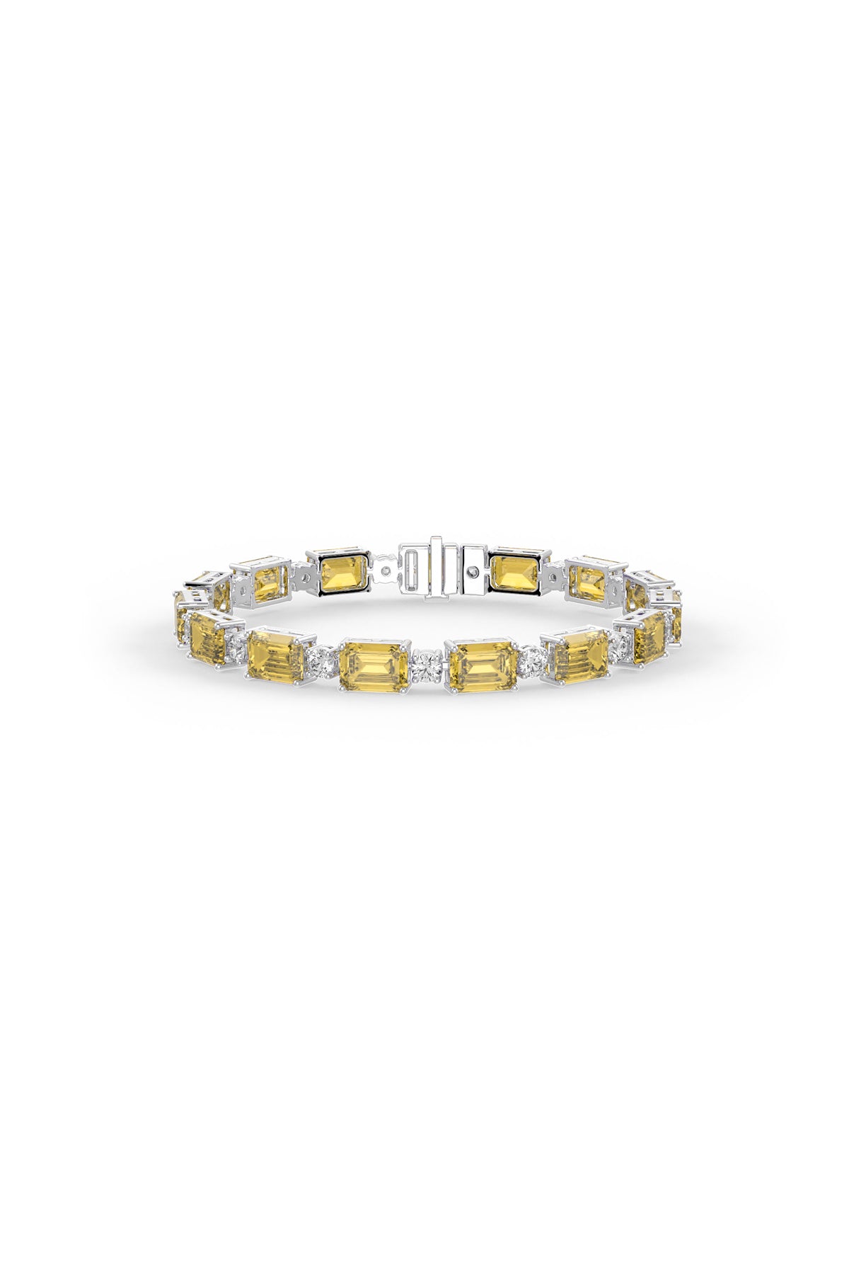 Amethyst Elegance Tennis Bracelet