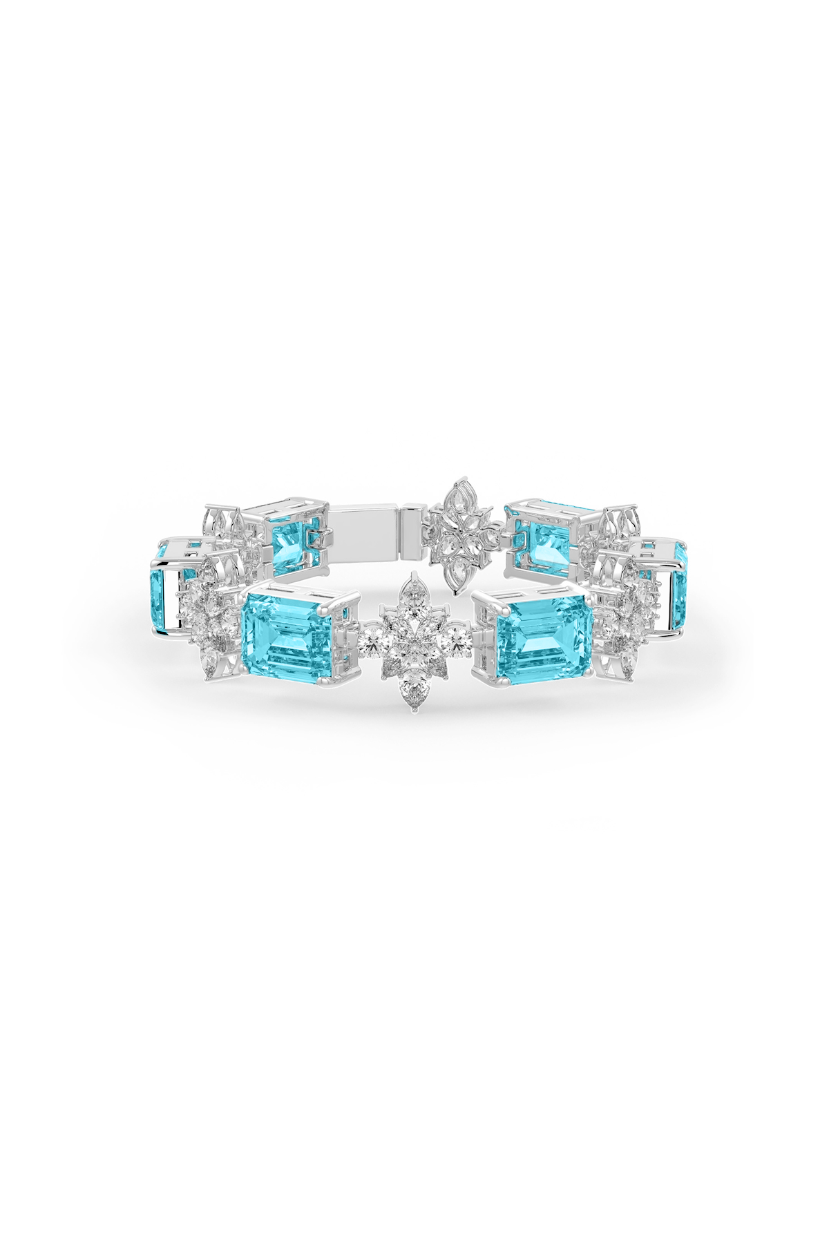 Aqua Breeze Tennis Bracelet