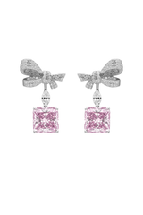 Princess Bow Dangler Earrings