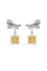 Princess Bow Dangler Earrings