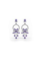 Grapevine Tear Dangler Earrings