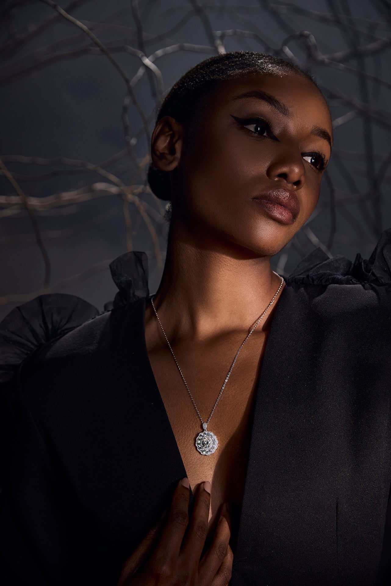 Eternal Halo Pendant With Chain