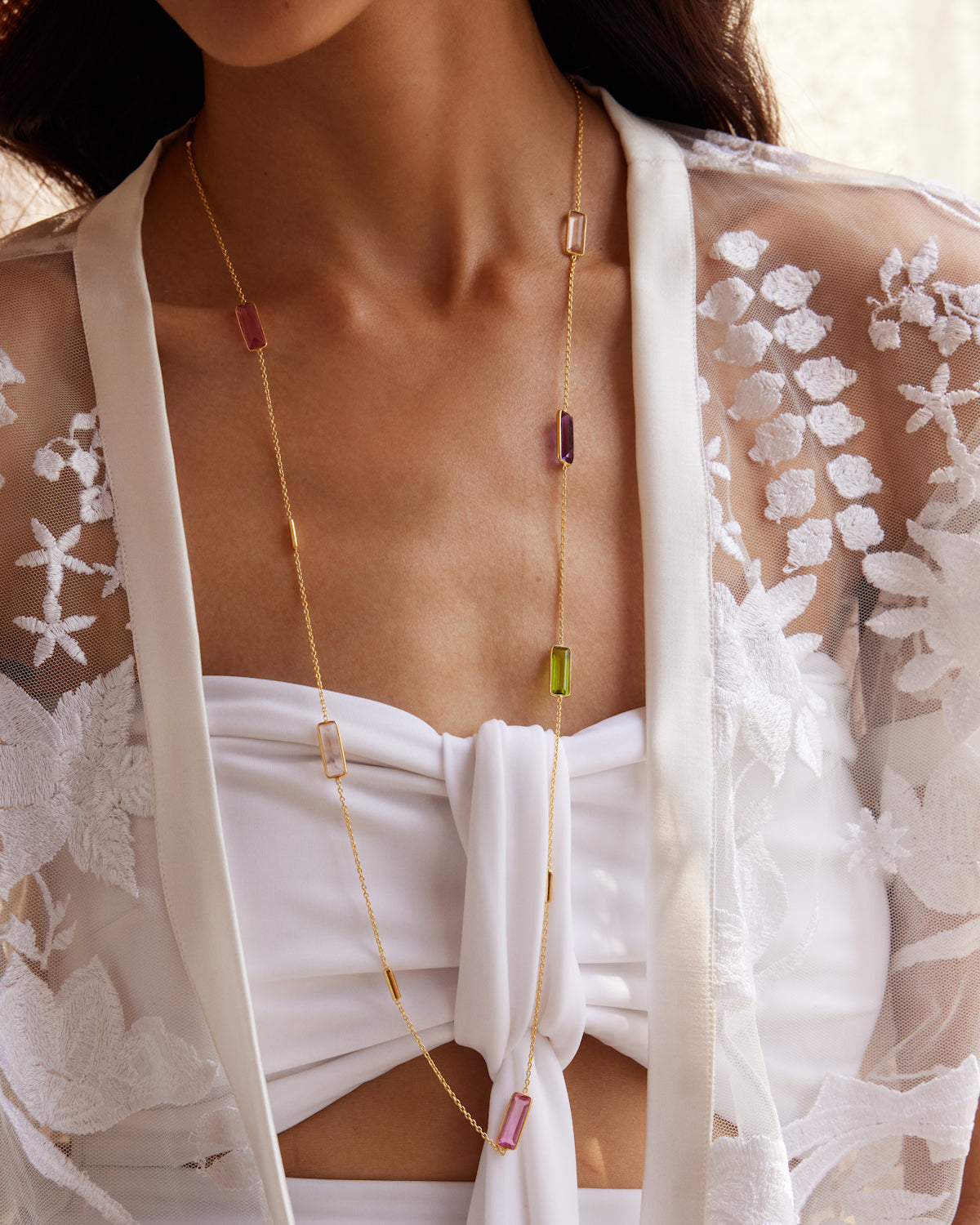 Marina Flow Lariat Necklace