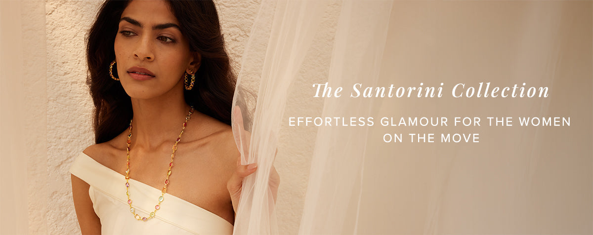 The Santorini Collection: Effortless Glamour for the Woman On The Move