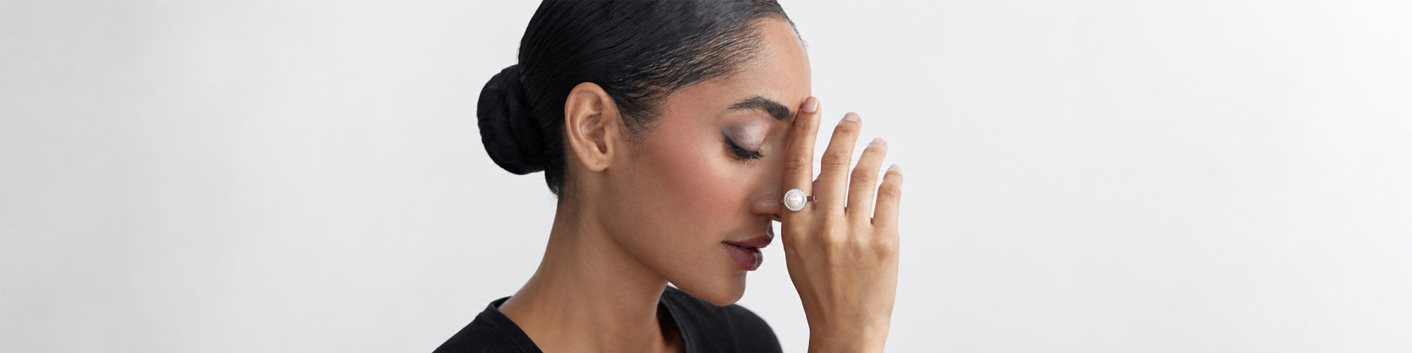 The Pearl Edit Rings banner