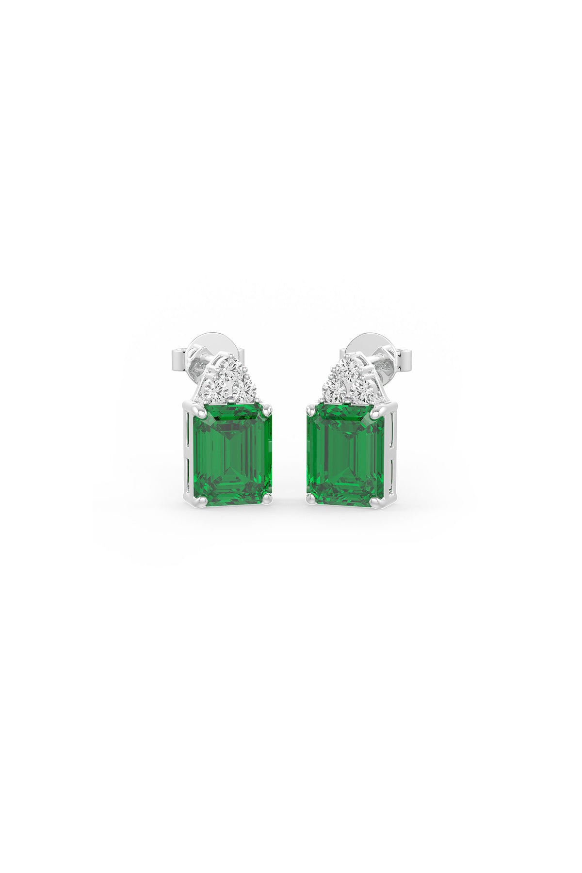 Emerald Green Harmony Dangler Earrings