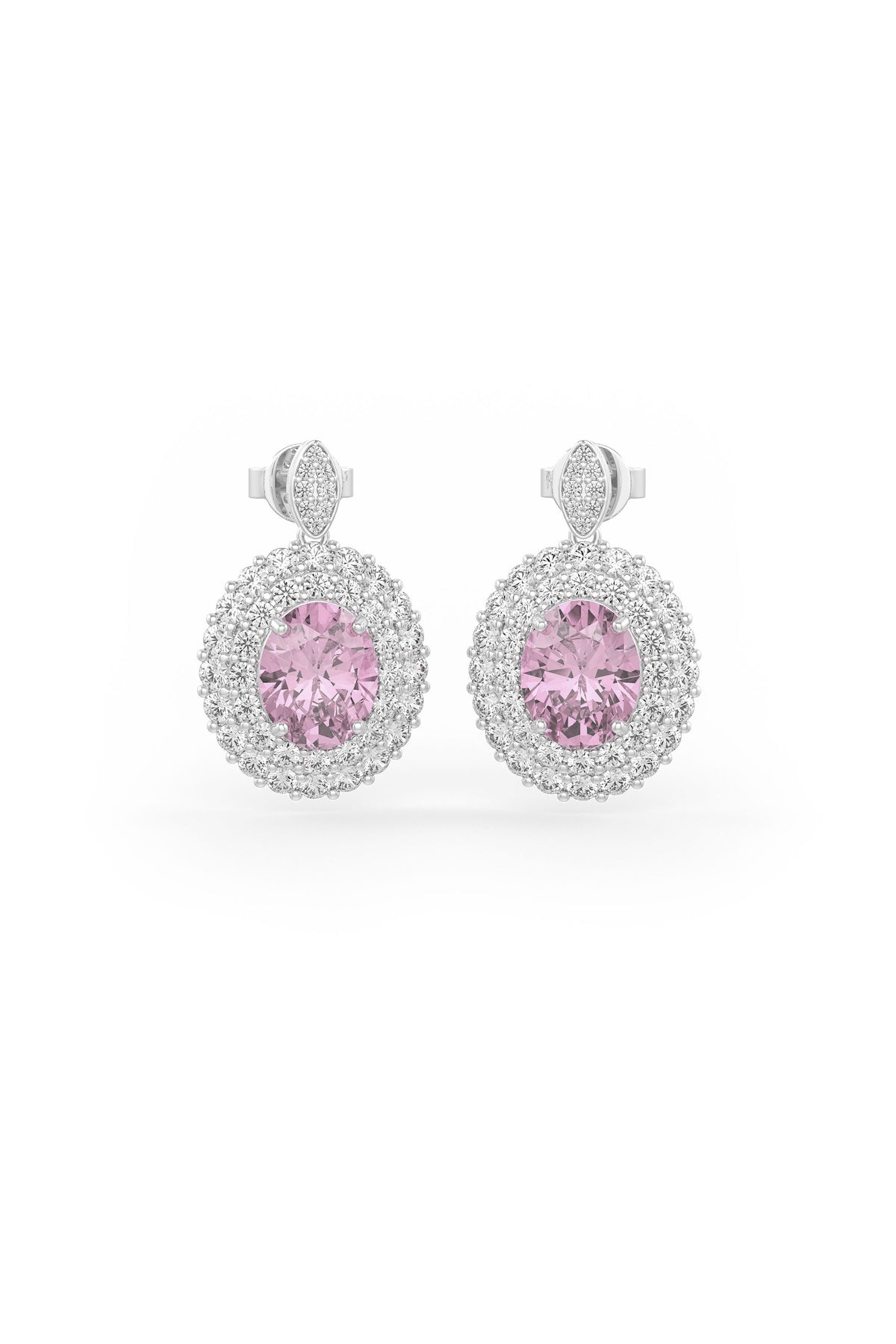 Twilight Sparkle Statement Earrings in Pink