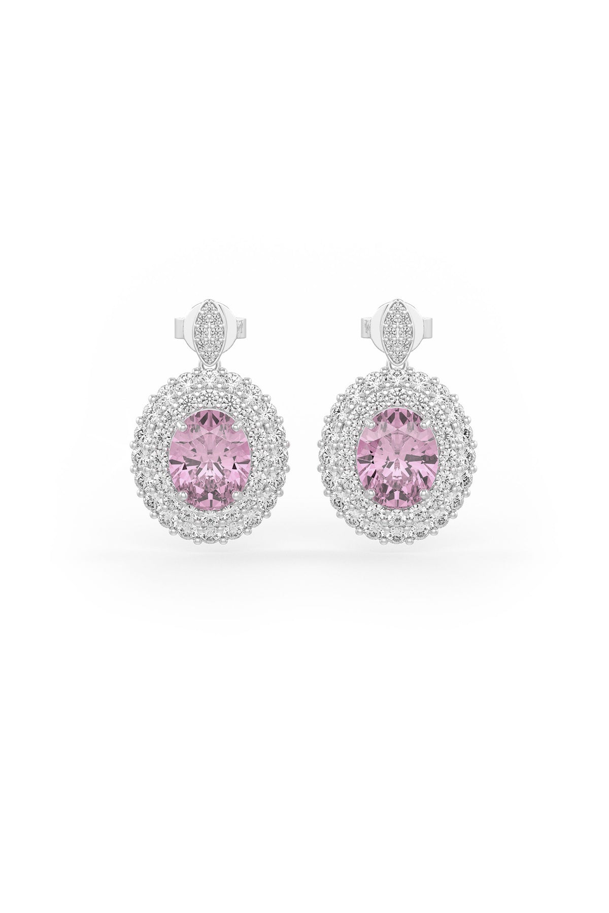 Twilight Sparkle Statement Earrings in Pink