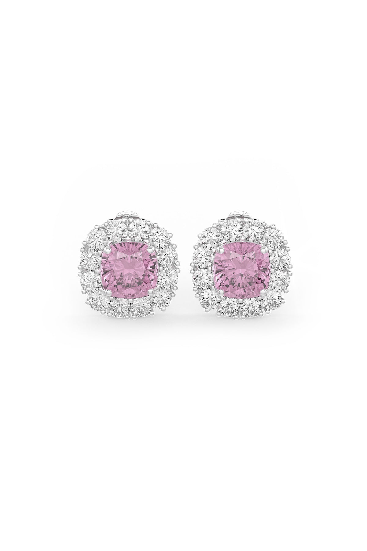 Pink Sparkle Studs