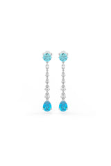 Sapphire Serenade Dangler Earrings