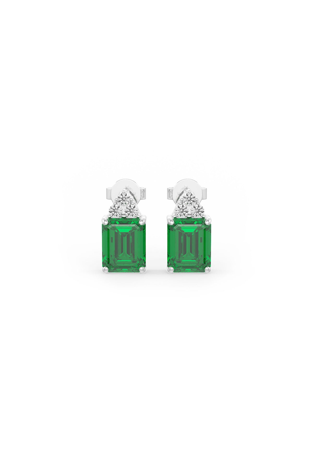 Emerald Green Harmony Dangler Earrings