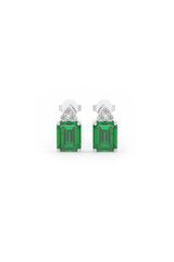 Green Harmony Dangler Earrings