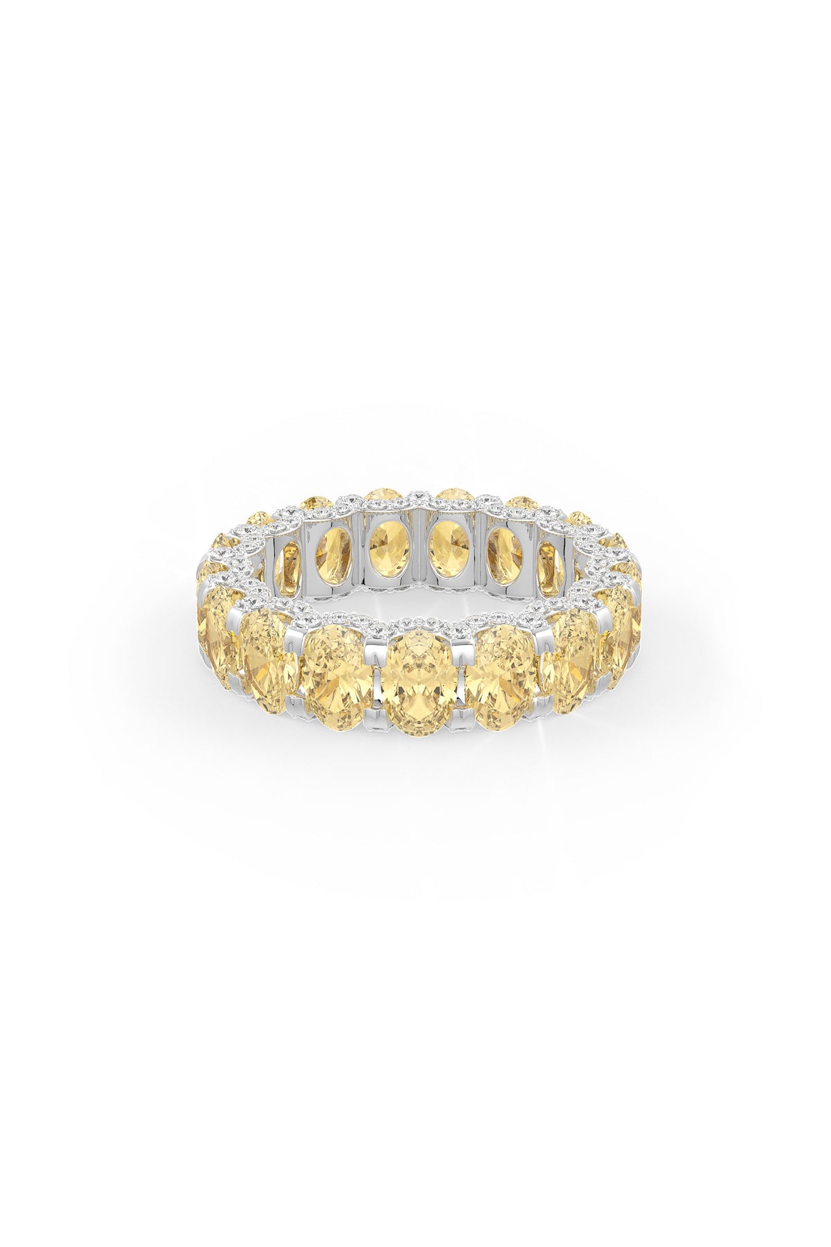 Aysun Wedding Ring in Yellow