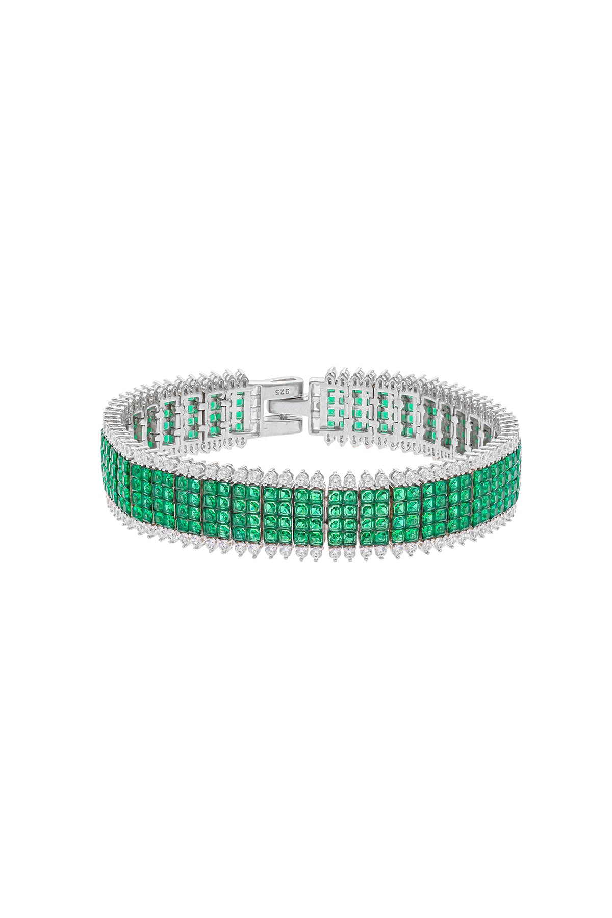 Enchanted Emerald Green Path Bracelet