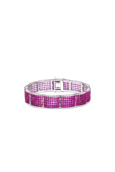 Ruby Forest Queen Cuff Bracelet