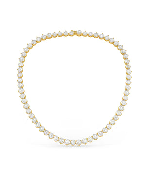 Brilliant Round Shaped Solitaire Necklace