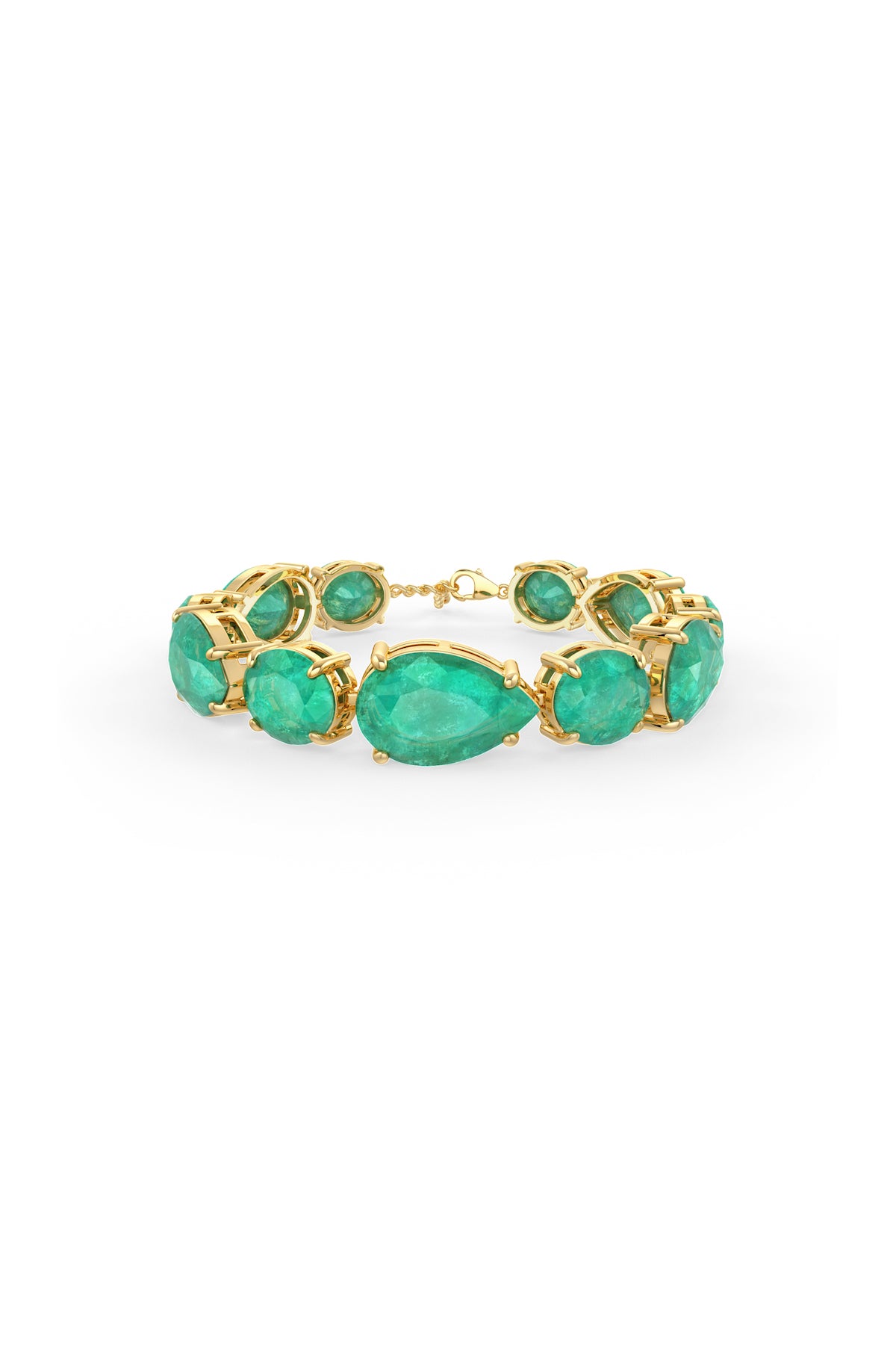 Opulent Oasis Charm Tennis Bracelet