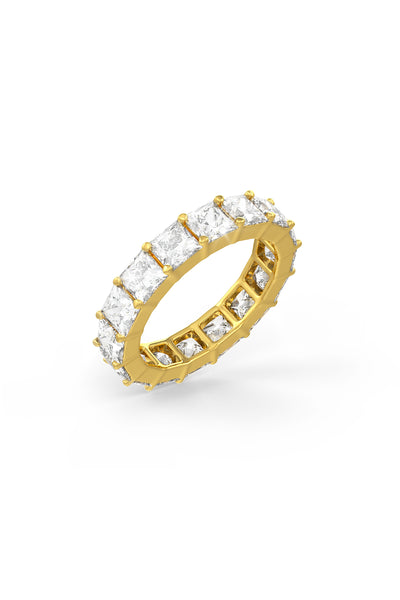 Square Shaped Solitaire Wedding Bands