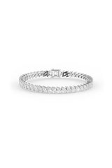 Marquise Shaped Solitaire Tennis Bracelet