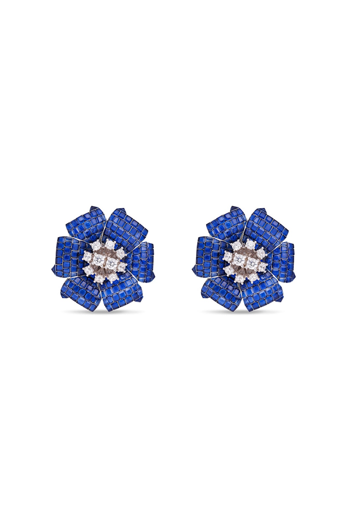 Mystical Petal Cascade Studs Earrings