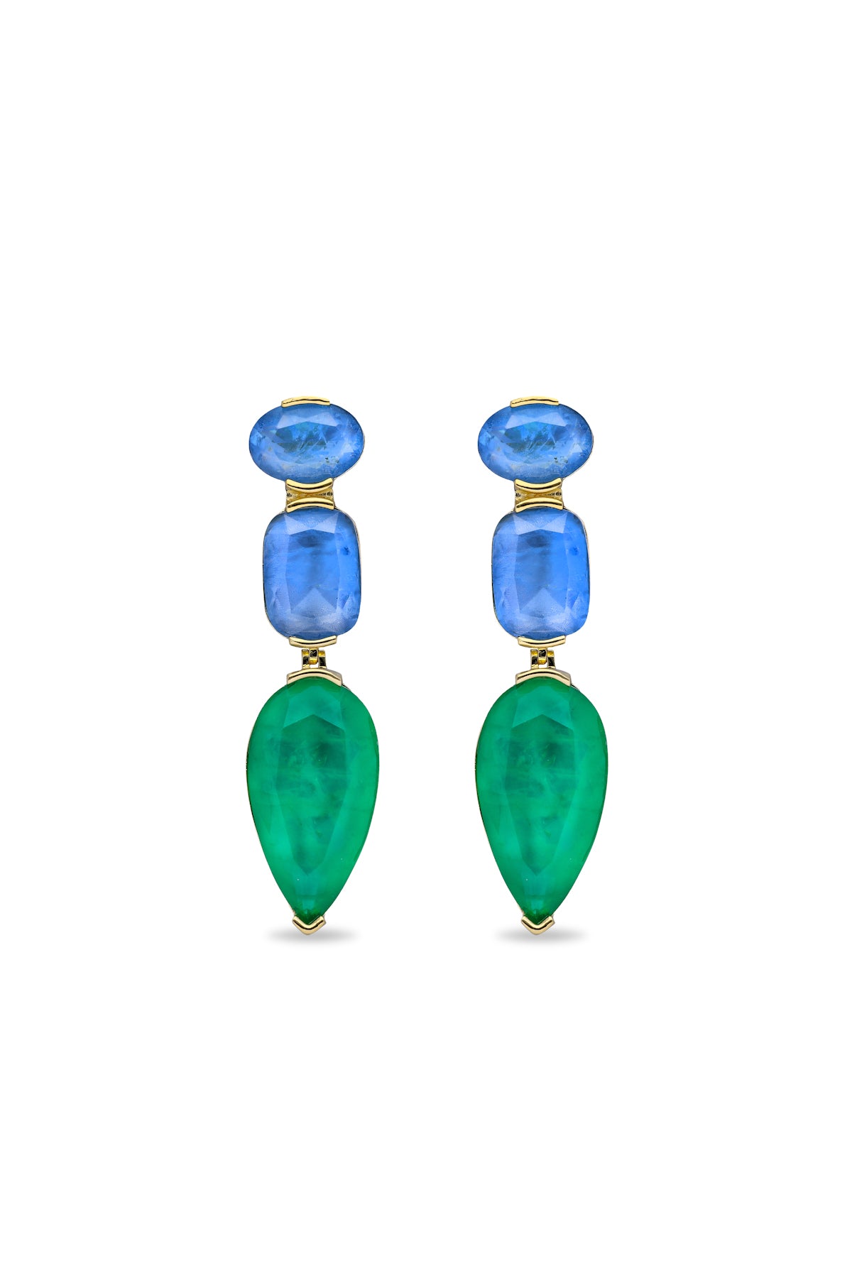 Majestic Mosaic Dangler Earrings