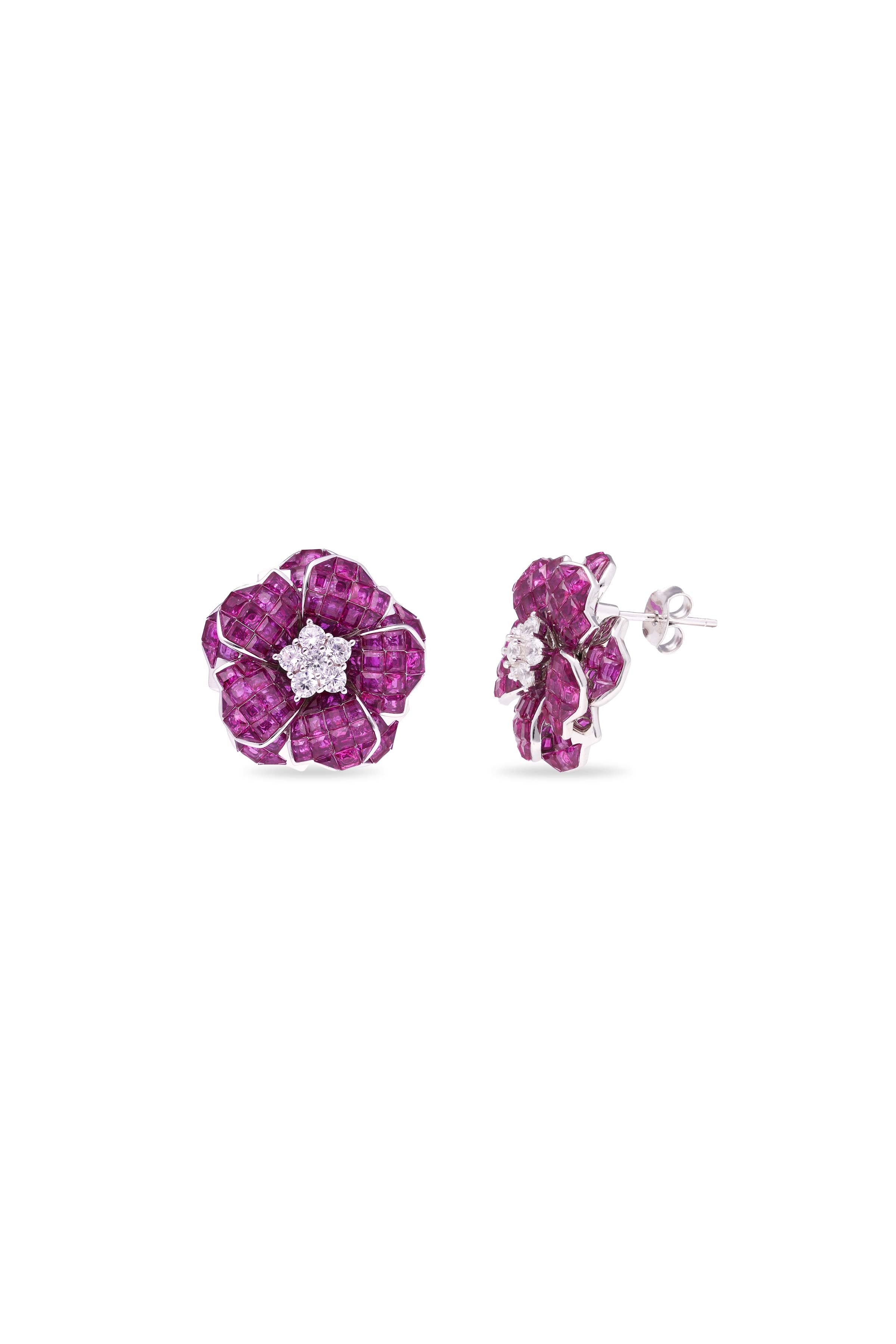 Twilight Fern Studs Earrings