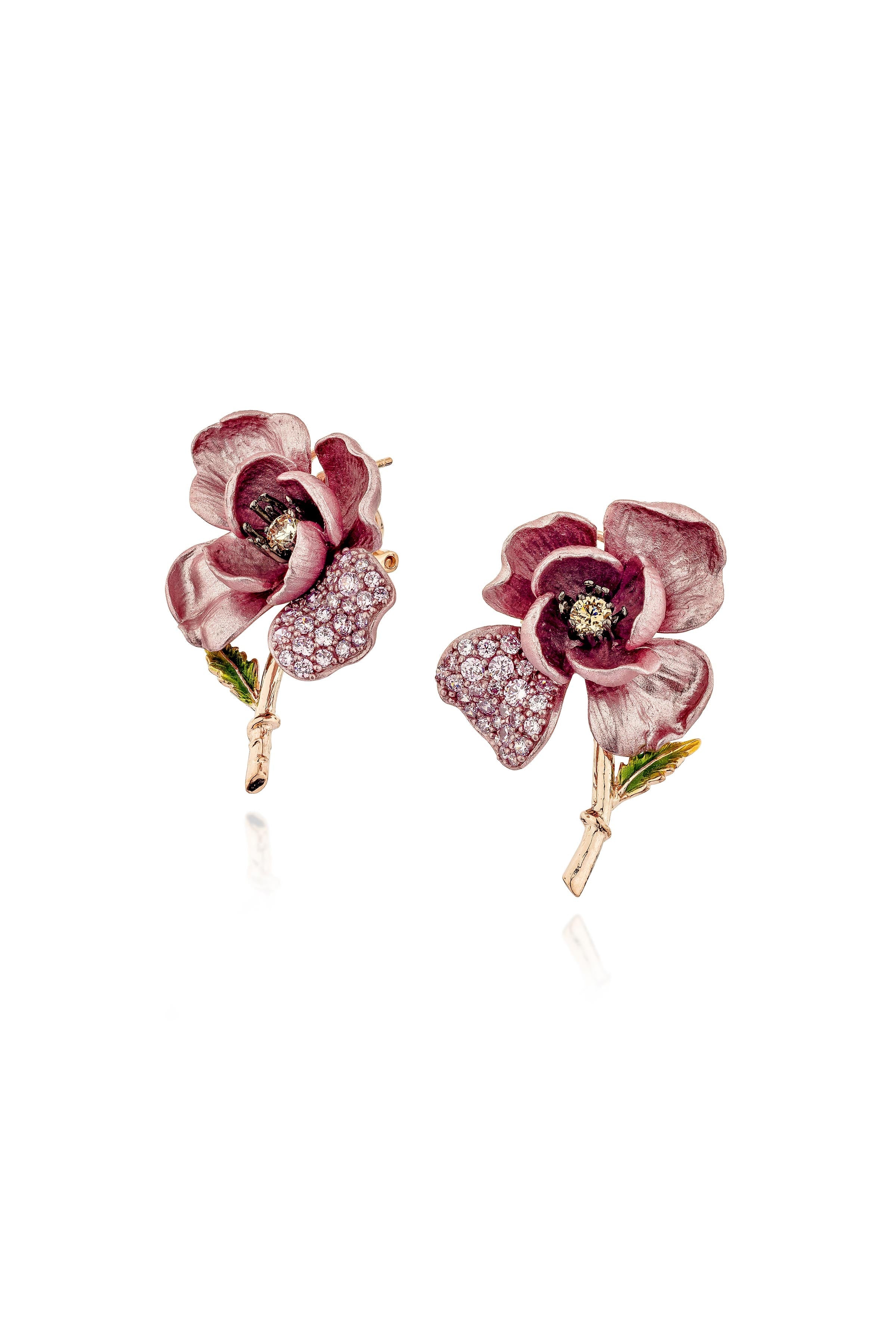 Dewy Decadence Stud Earrings